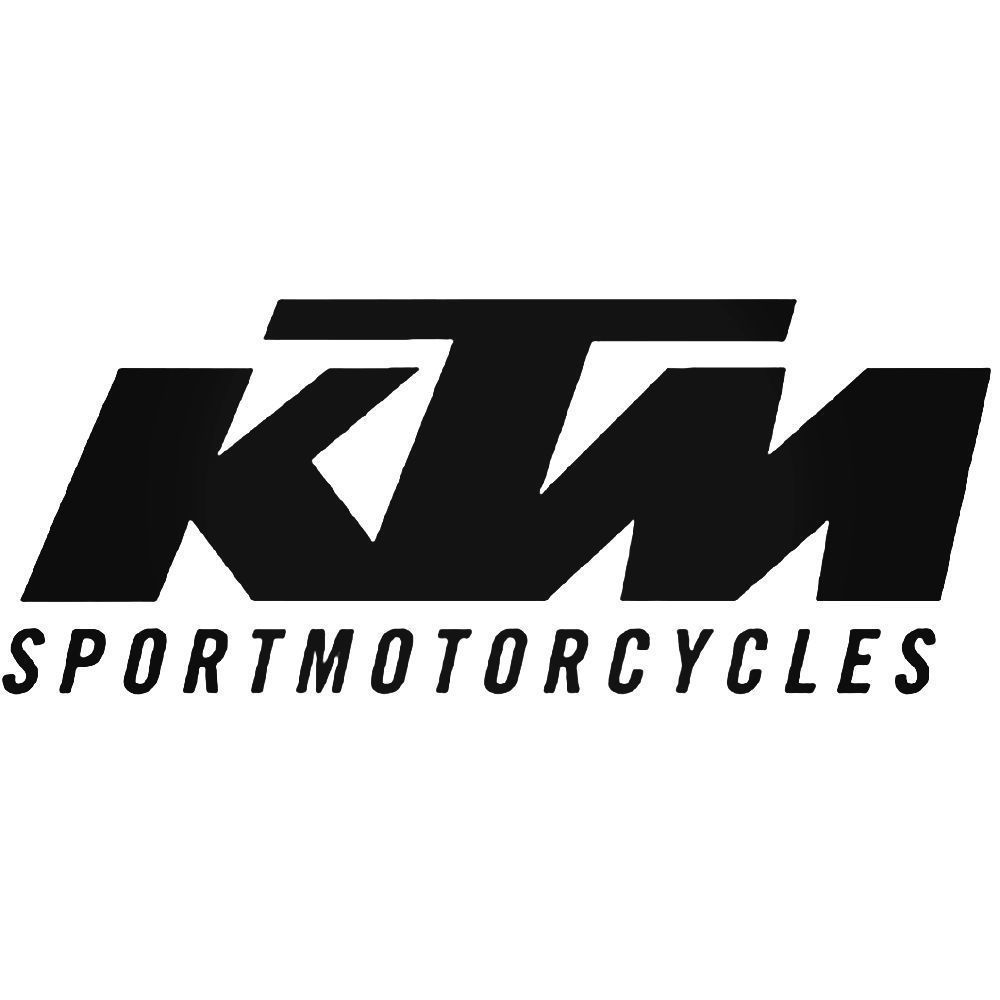 2x KTM Motorbike Decals Fairings Panniers Helmet Motorcycle 22 Colours