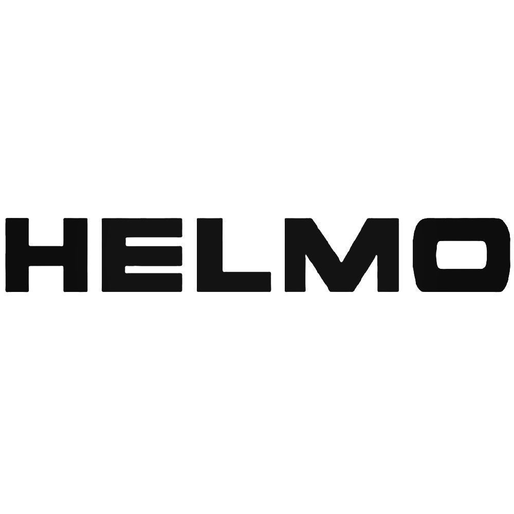 4 x Helmo Motorbike Decal Belly Pan Tank Fairings Panniers Helmet Vinyl Sticker