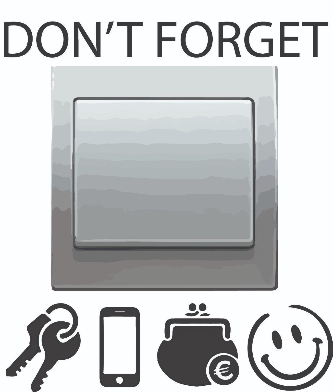light switch wall stickers