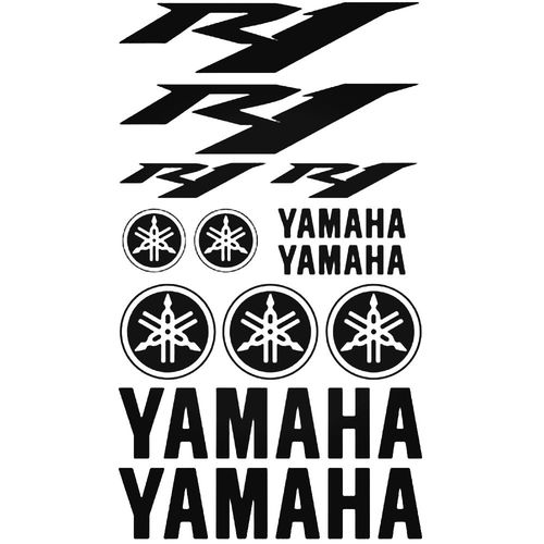 Yamaha R1 Motorbike Stickers Car  Vinyl Decals